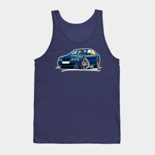 BMW M5 (E39) Blue Tank Top